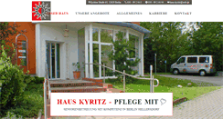 Desktop Screenshot of haus-kyritz.de